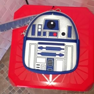 Disney Parks R2-D2 Loungefly Wristlet- Star Wars